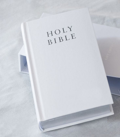 Personalised Bible Cover and Bible