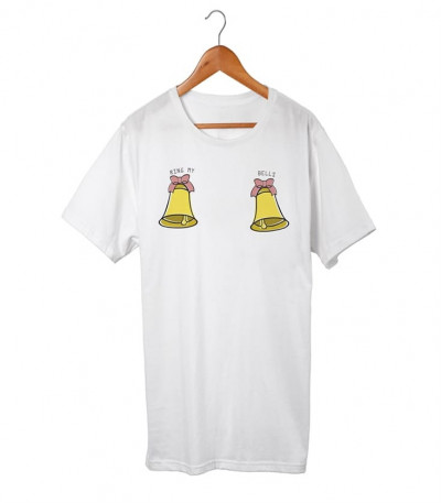 Personalised Christmas Bell T-shirt