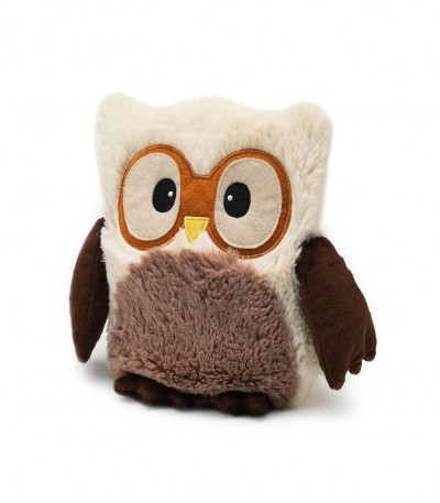 Hooty Cream Heatable Owl