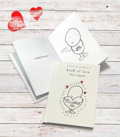 Chilli and Bubble's Personalised Book of Love