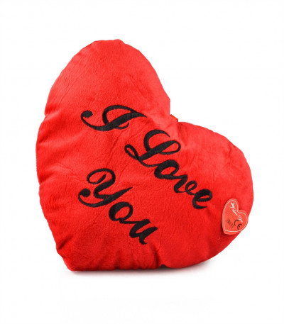 Heart Shaped Cushion - I Love You