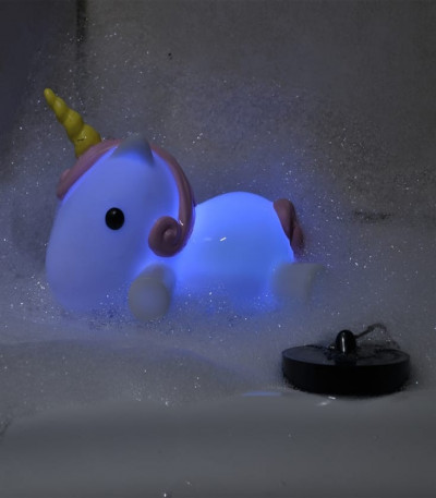 Unicorn Light Up Bath Plug