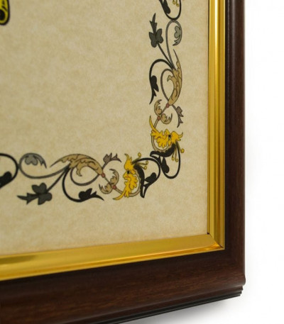 Double Coat Of Arms Print