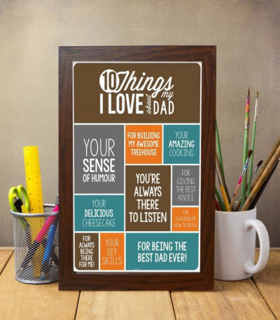 10 Things I Love About My Dad Poster