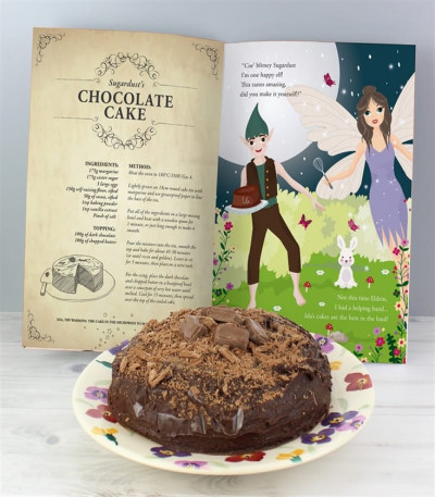 Personalised Kids Baking Book Adventure