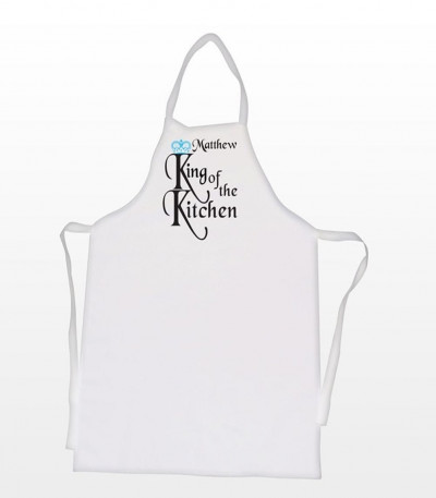 'King of the Kitchen' Personalised Apron