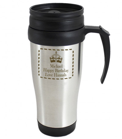 Personalised Travel Mug