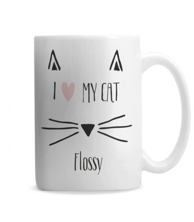 Personalised Cat Mug