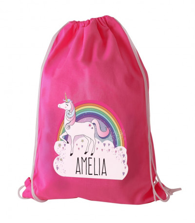 Personalised Unicorn Swim and Kit Bag