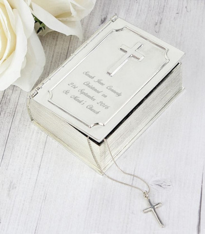 Personalised Bible Trinket Box