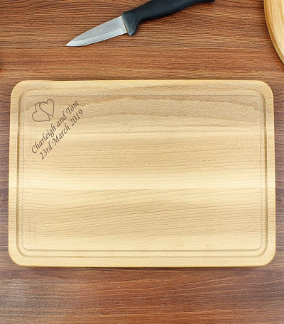 Personalised Wooden Chopping Board - Rectangle