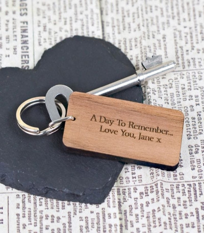 Custom Special Date Keyring