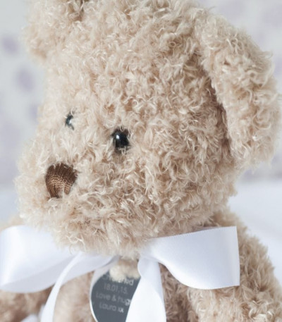 Personalised Bramble Christening Bear