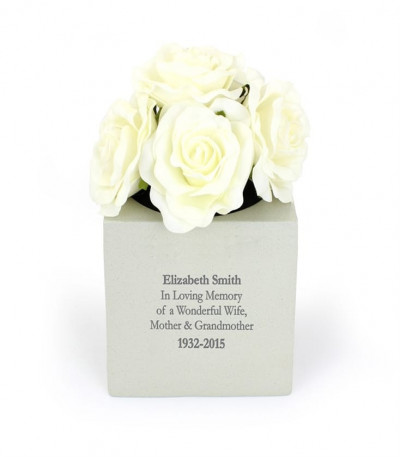 Personalised Memorial Vase