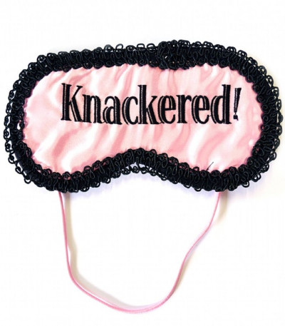 Knackered Satin Sleep Mask