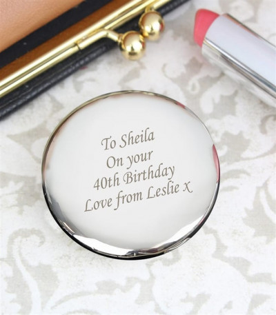 Engraved Compact Mirror