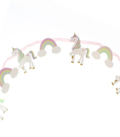 Unicorn & Rainbow Bunting