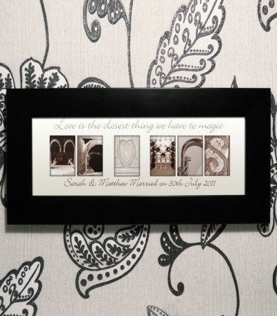 Personalised Mr and Mrs Framed Print