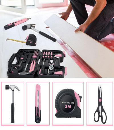 Tool Set in Toolbox Storage Case