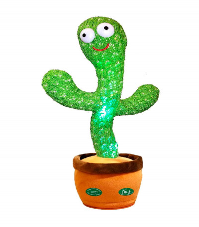 Pbooo Dancing Talking Cactus Mimicking Toy