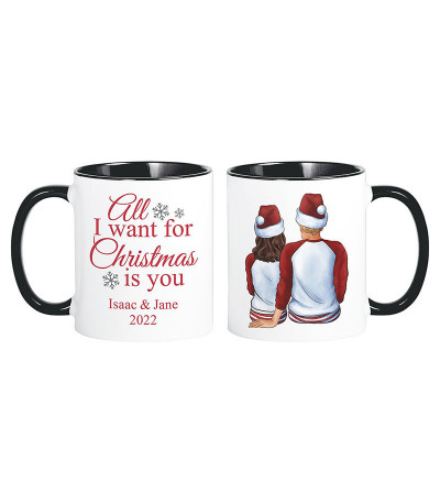 All I Want For Christmas Pair Mugs