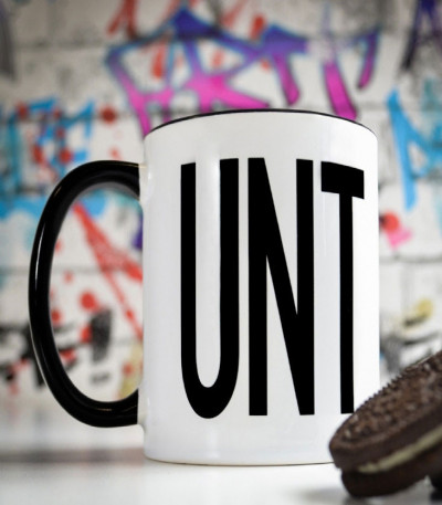 Black and White Unt Mug