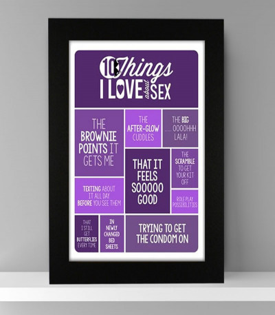 10 Things I Love About Sex Poster