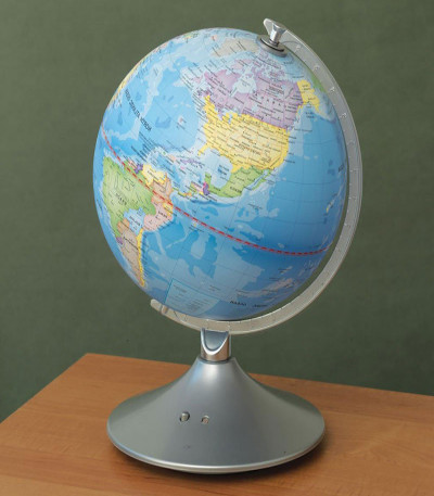 Illuminated Globe - Earth and Star Constellations