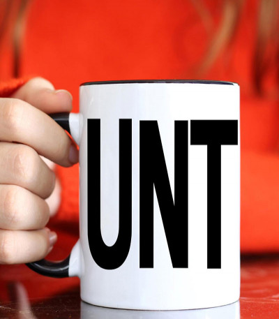 Black and White Unt Mug