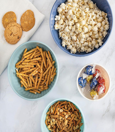 Plastic Meal Prep Bowl Set with Lids