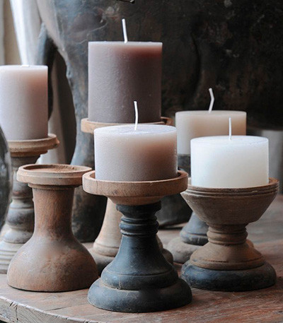 Romantic Candles and Holders Kit