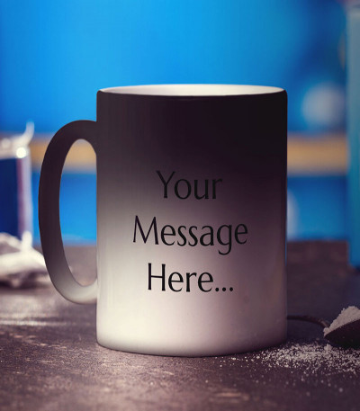Personalised Heat Change Magic Mug