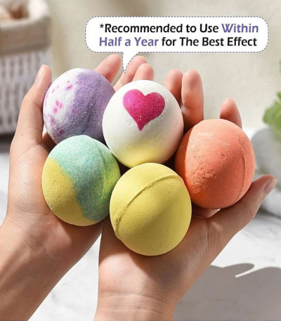 12 Pcs Bath Bomb Gift Set