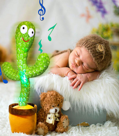 Pbooo Dancing Talking Cactus Mimicking Toy