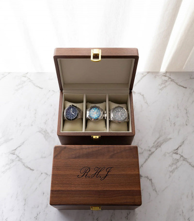 Wooden Personalised Watch Box