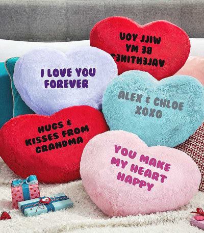 Plush Heart Message Pad