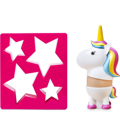 Unicorn Egg Cup & Toast Cutter Set