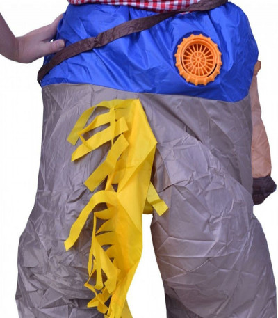Cowboy Costume - Inflatable Fancy Dress