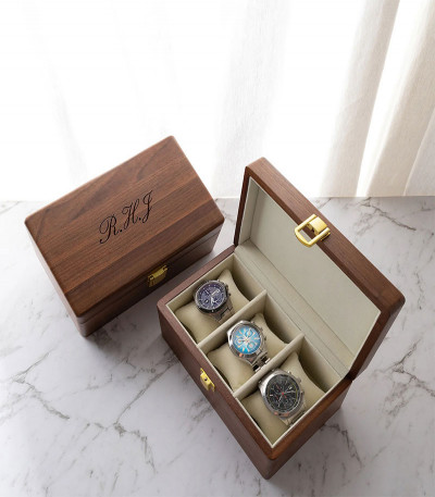 Wooden Personalised Watch Box