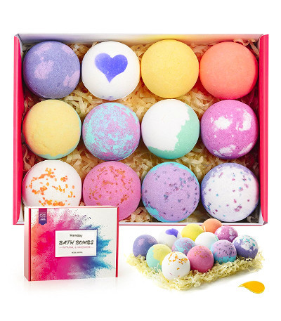 12 Pcs Bath Bomb Gift Set