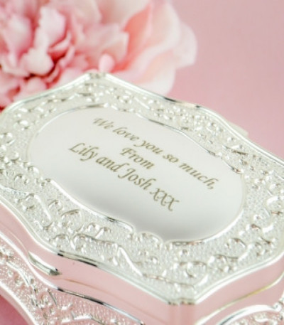 Personalised Trinket Box - Antique Finish