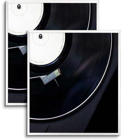 Record Album Frame - Silver
