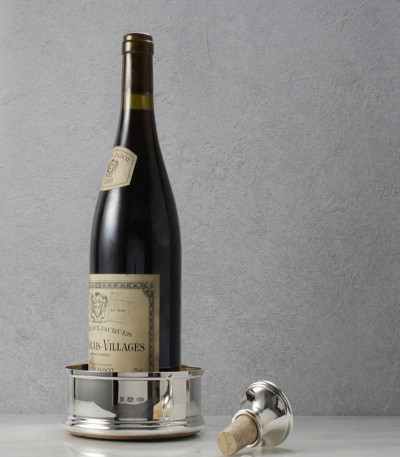Personalised Silver Wine Stopper