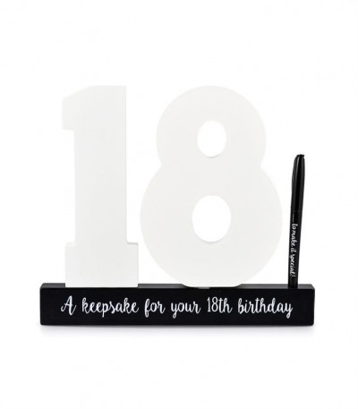 18th Birthday Signature Numbers