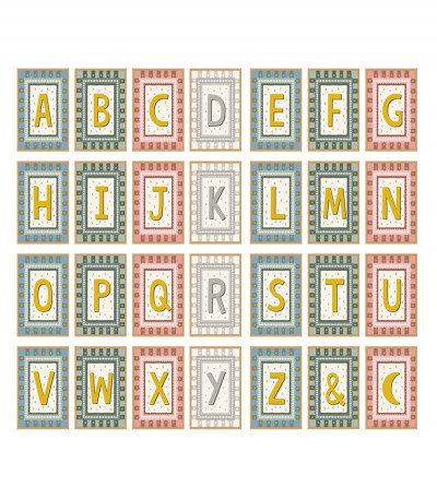 Personalised Initial Colour In Print