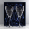 Personalised Pair Of Crystal Wine Glasses