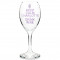 Personalised Keep Calm and Drink Wine Glass
