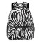 Zebra Stripe Print Backpack