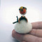 Robin Needle Fielded Miniature Christmas Gift Tiny Winter Scene