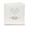 Personalised Silver Damask Heart Photo Album